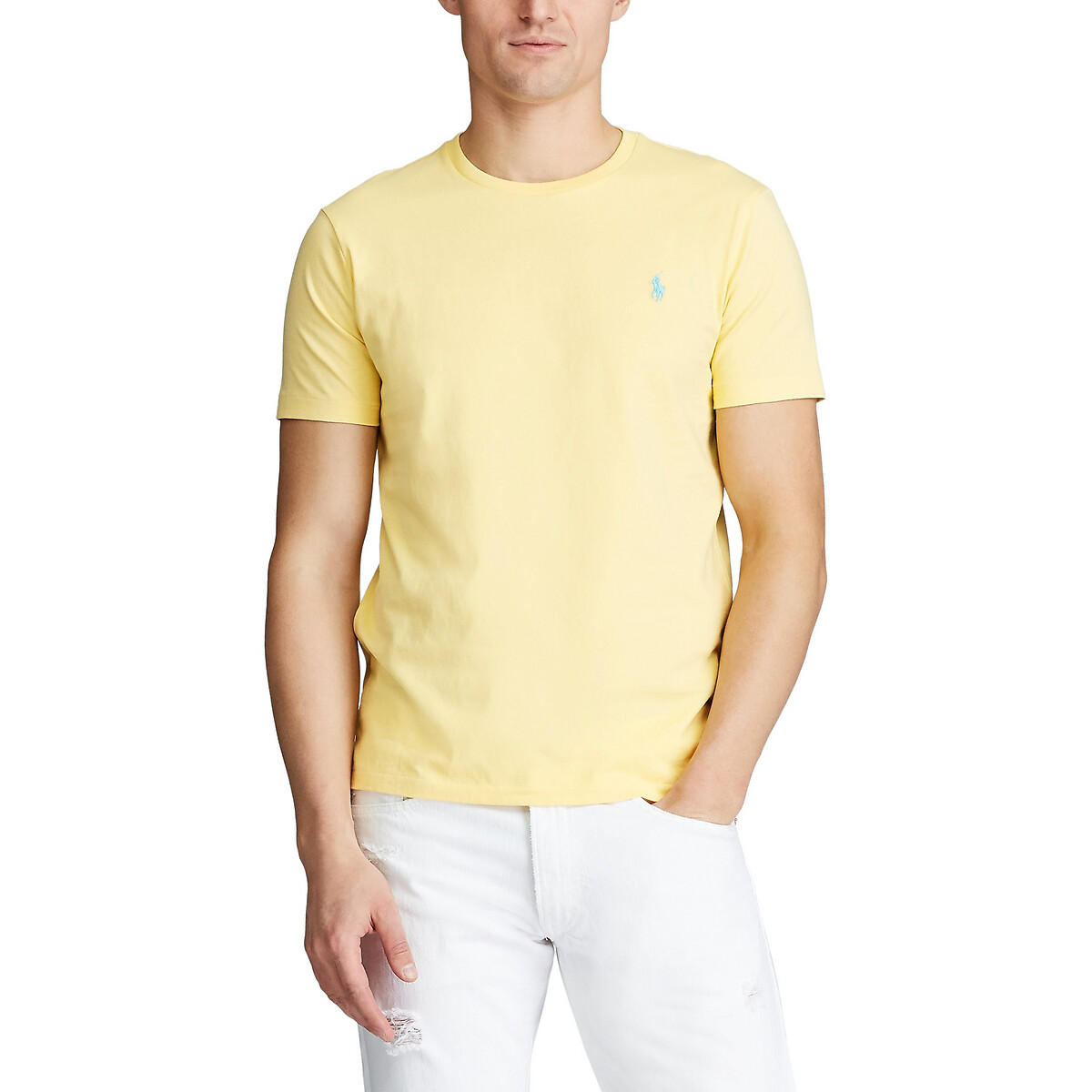 polo ralph lauren yellow t shirt