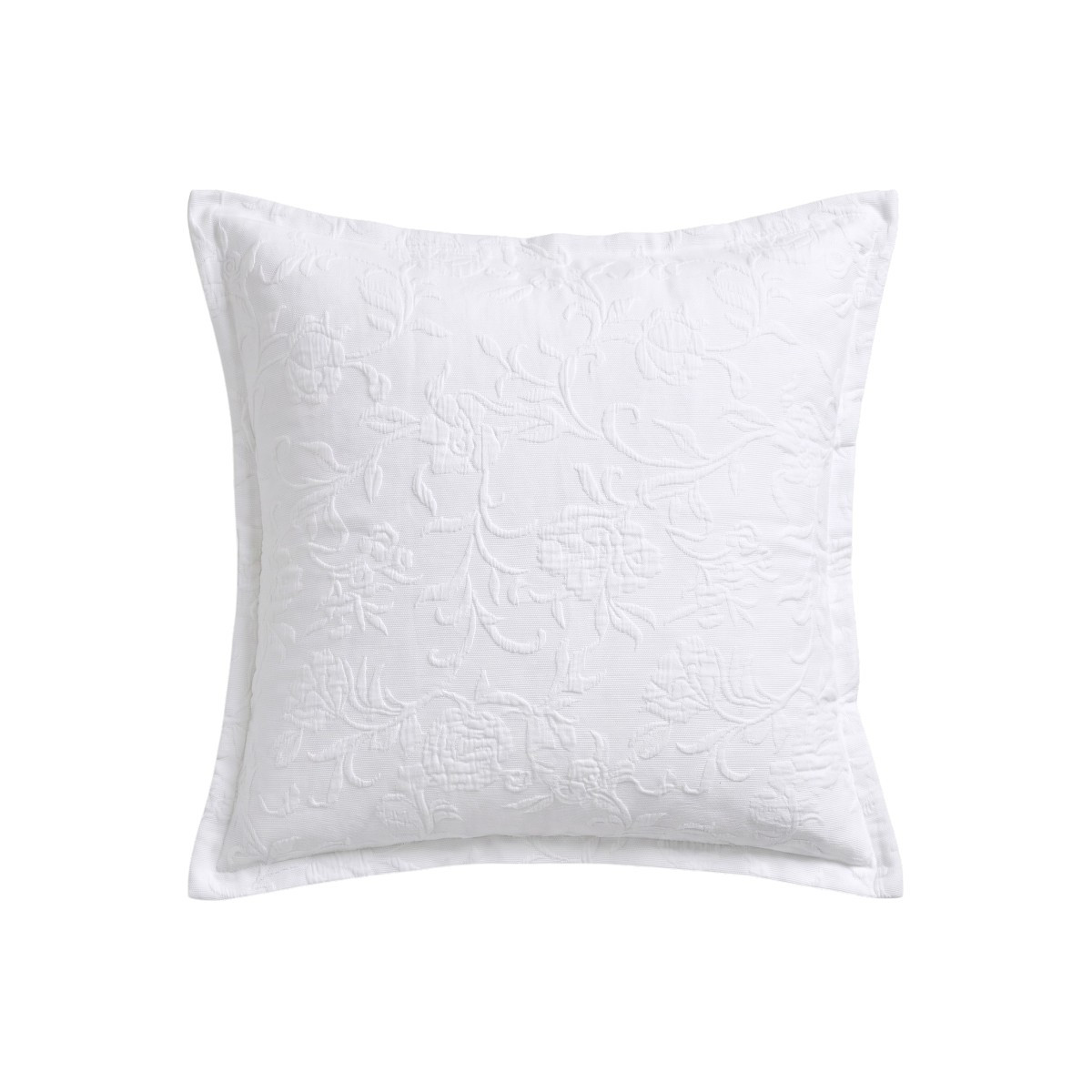 Taie d'oreiller Plume de Coton - Coton piqué jacquard, TRADITION DES VOSGES