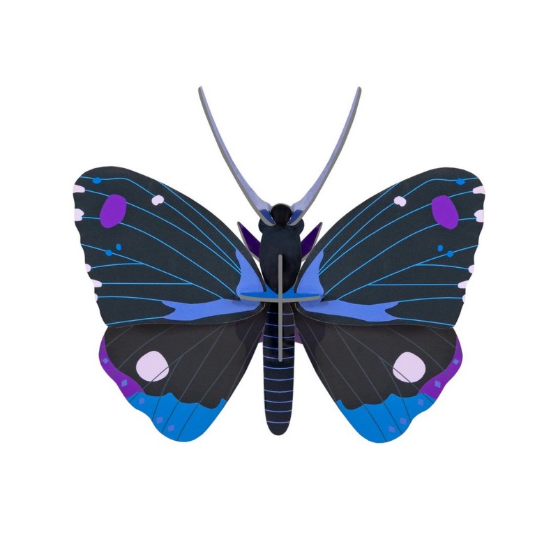 Papillon décoratif mural Blue Diadem Butterfly, STUDIO ROOF