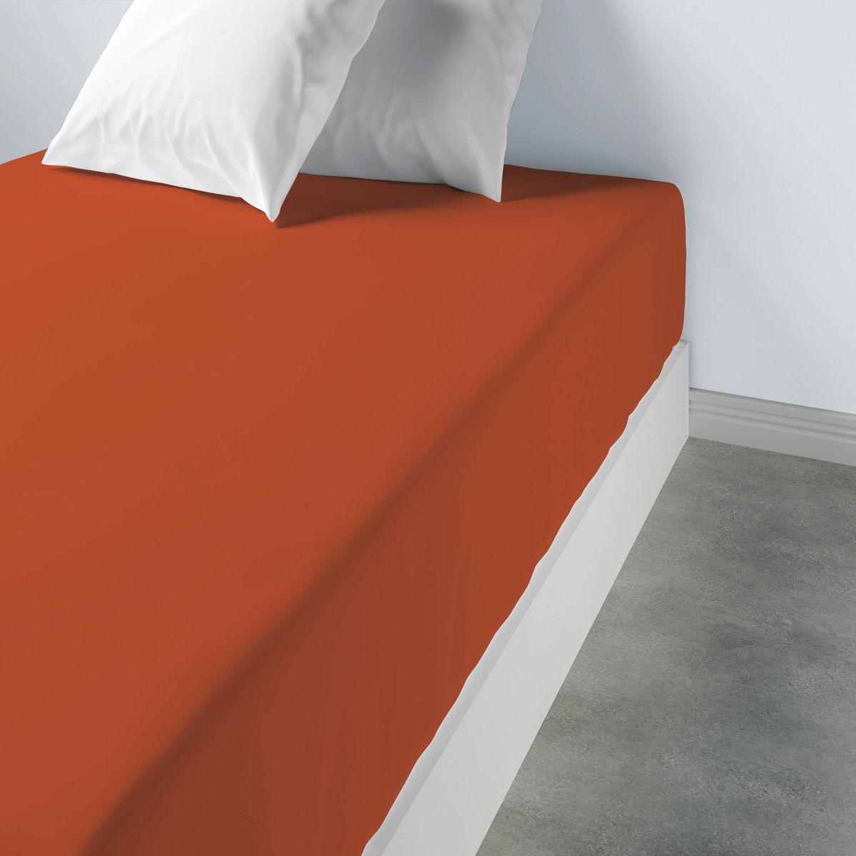 Drap Housse Terracotta La Redoute