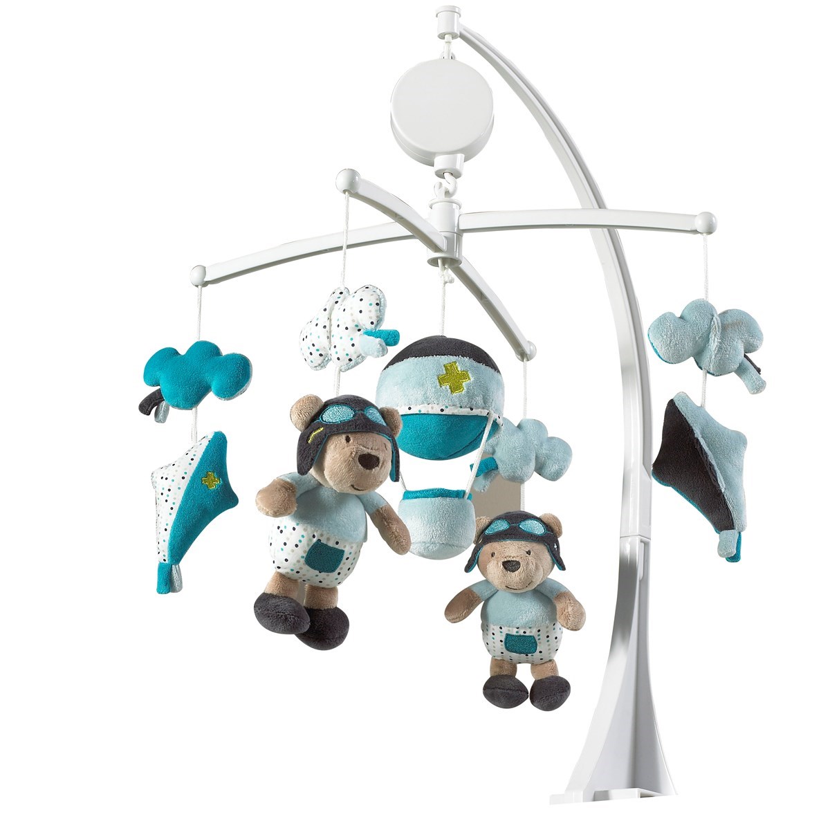 Mobile Tissu Musical en velours, SAUTHON
