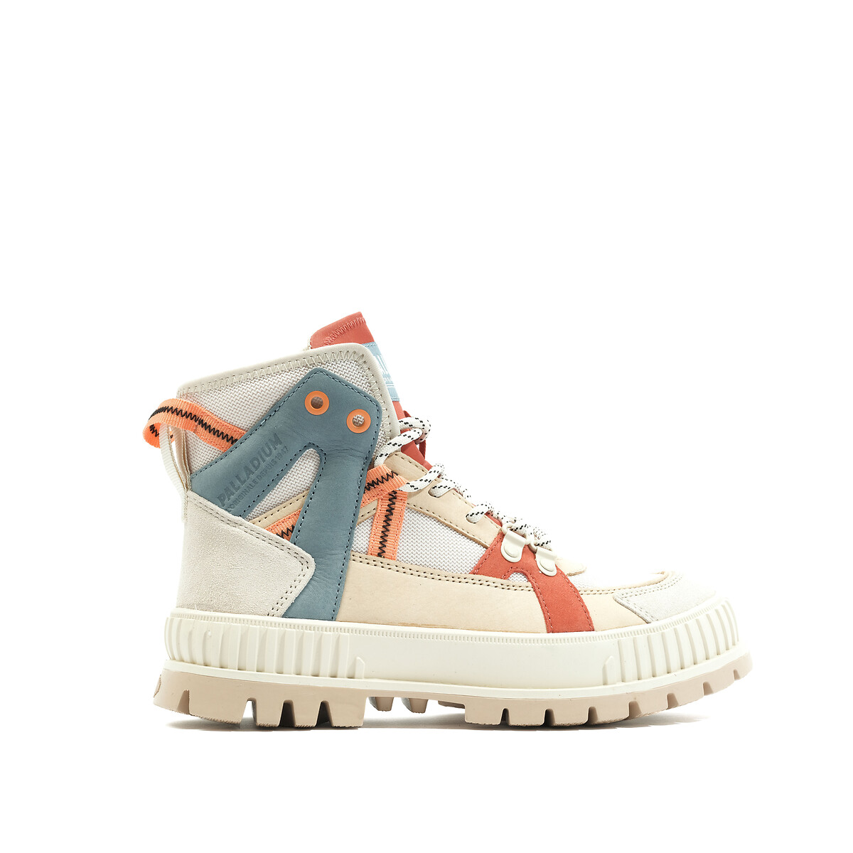 Pallashock Outcity High Top Trainers in Leather