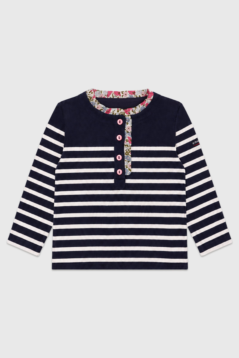 Marinière Liberty Kids - coton rustique, ARMOR-LUX