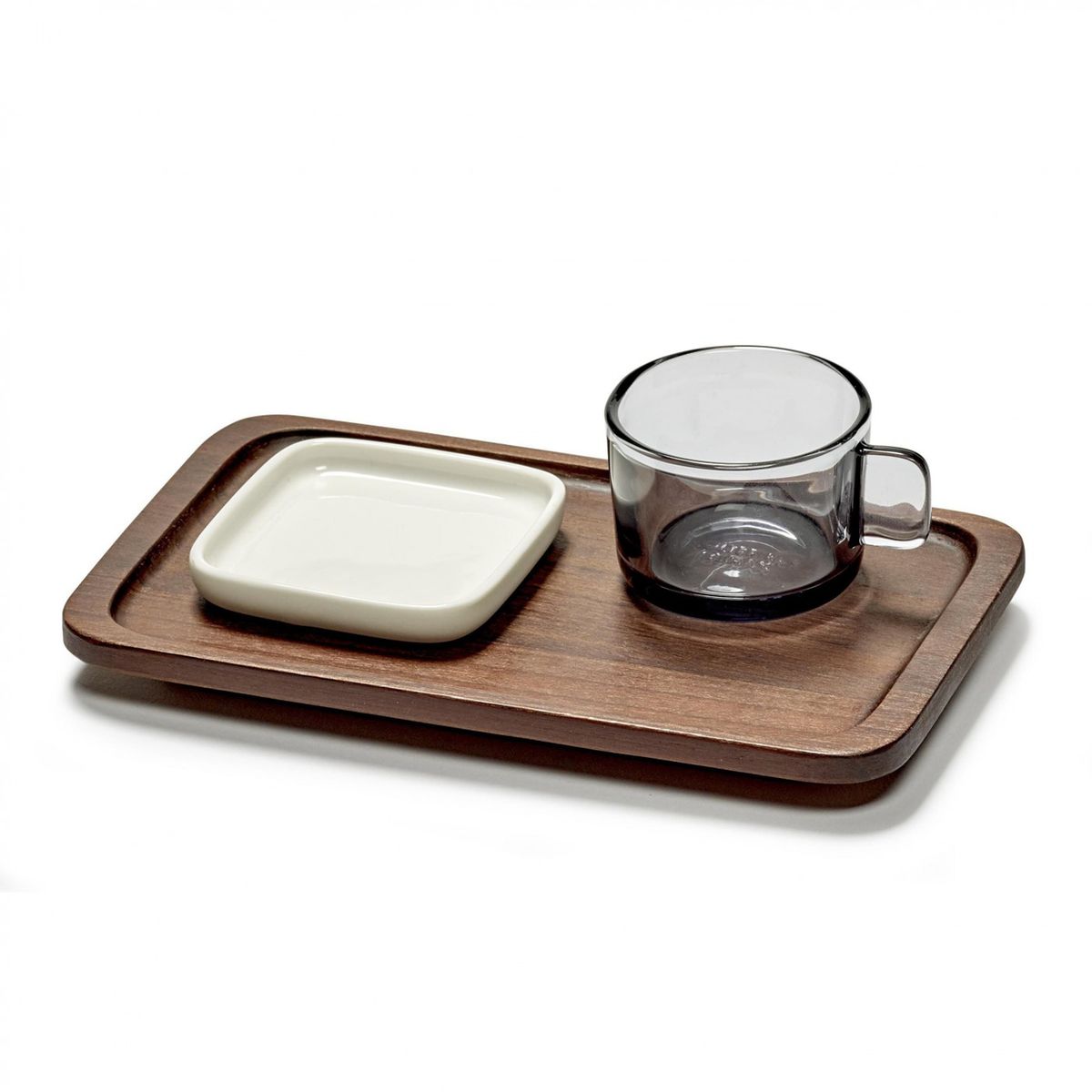 Tasse à expresso heii porcelaine blanche diam 6,5 cm Couleur blanc -  intérieur émail brillant extérieur mat Serax