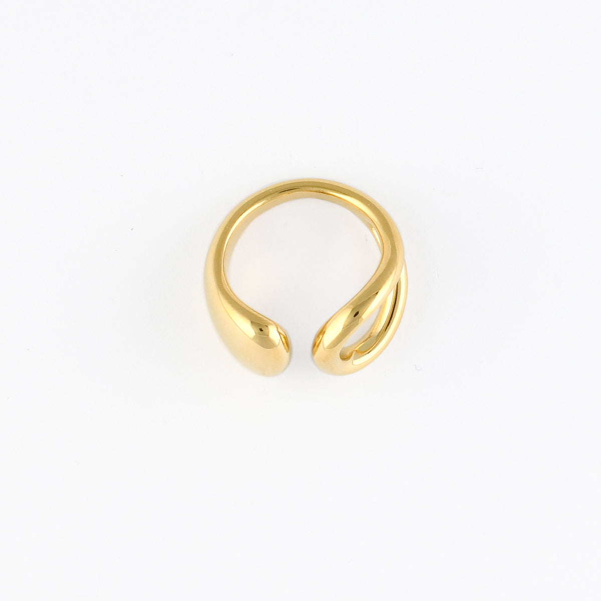 Bague ouverte en acier inoxydable, BALABOOSTE