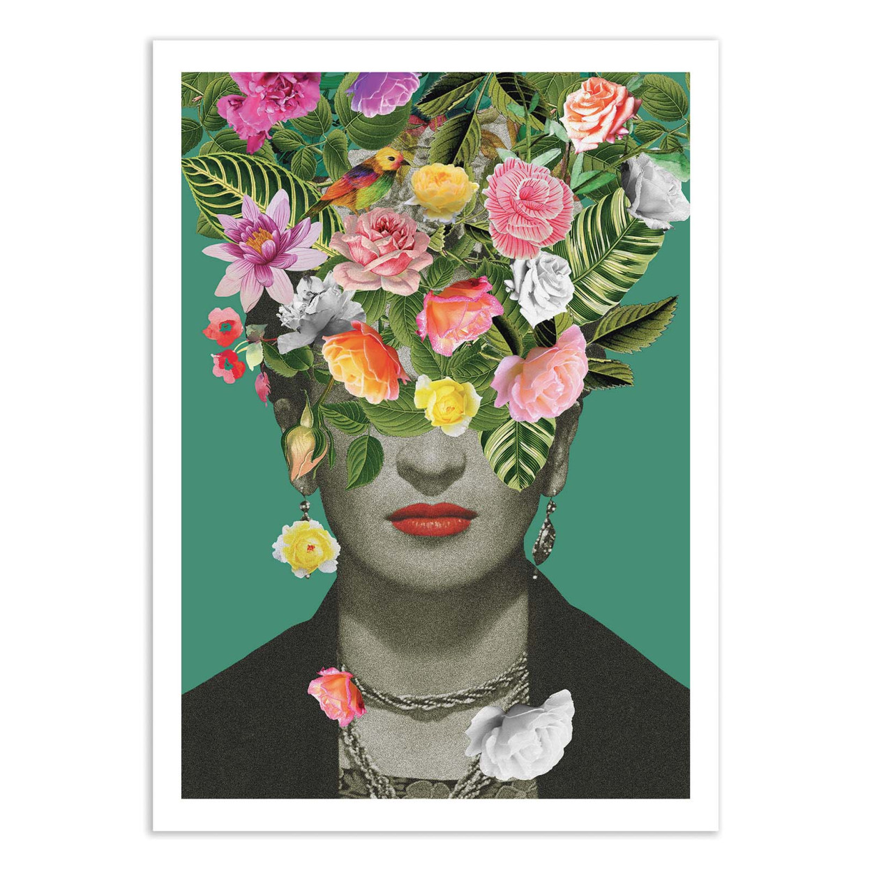 Affiche d'art - Floral Frida - Frida Floral Studio, WALL EDITIONS