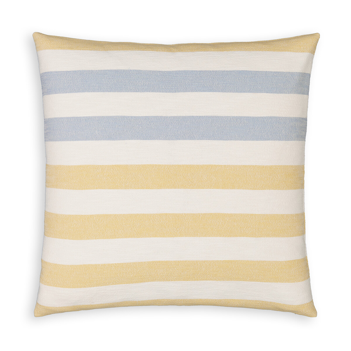 aldo multicoloured striped 100% cotton cushion cover