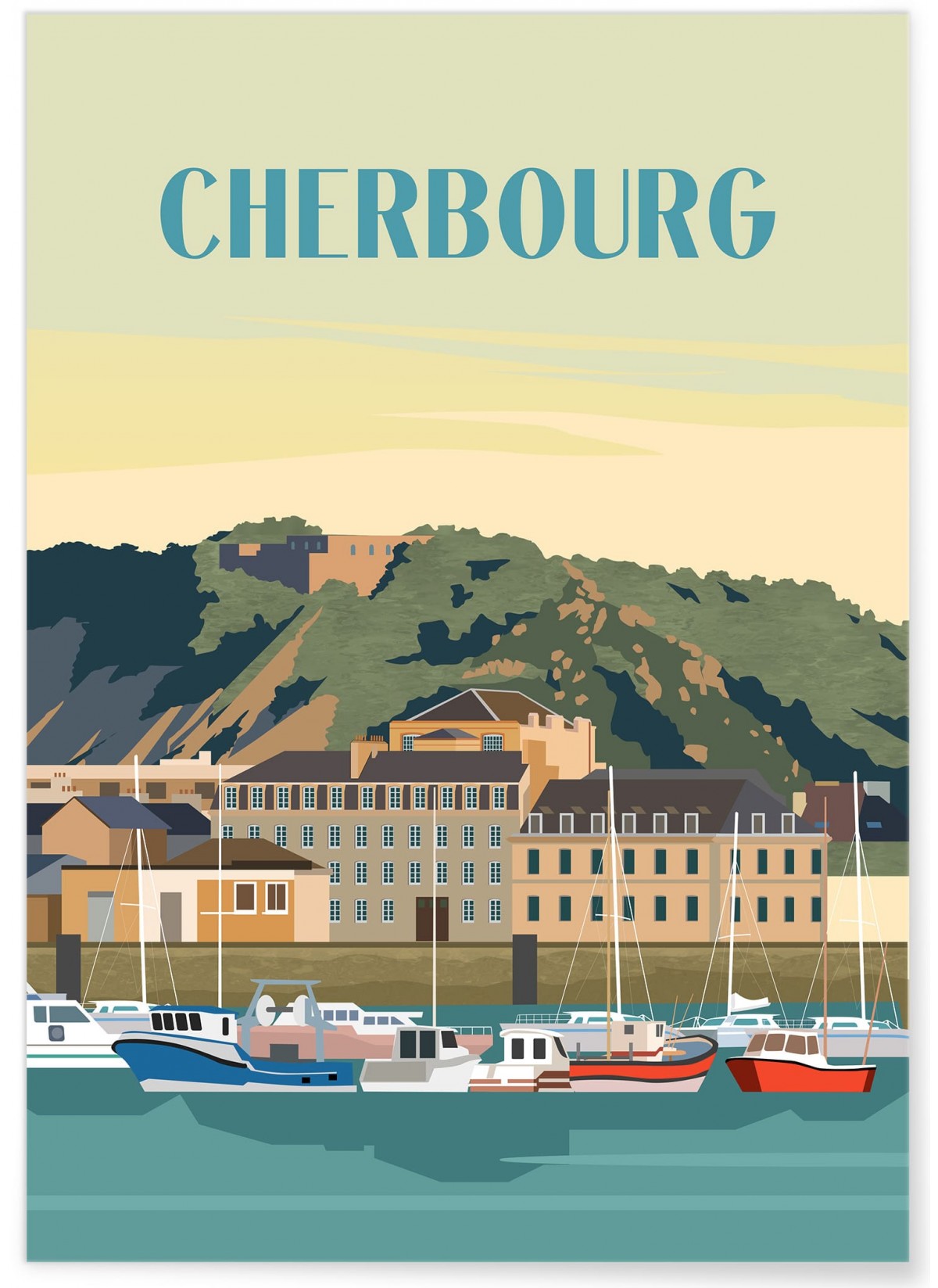 Affiche ville Cherbourg, L'AFFICHERIE
