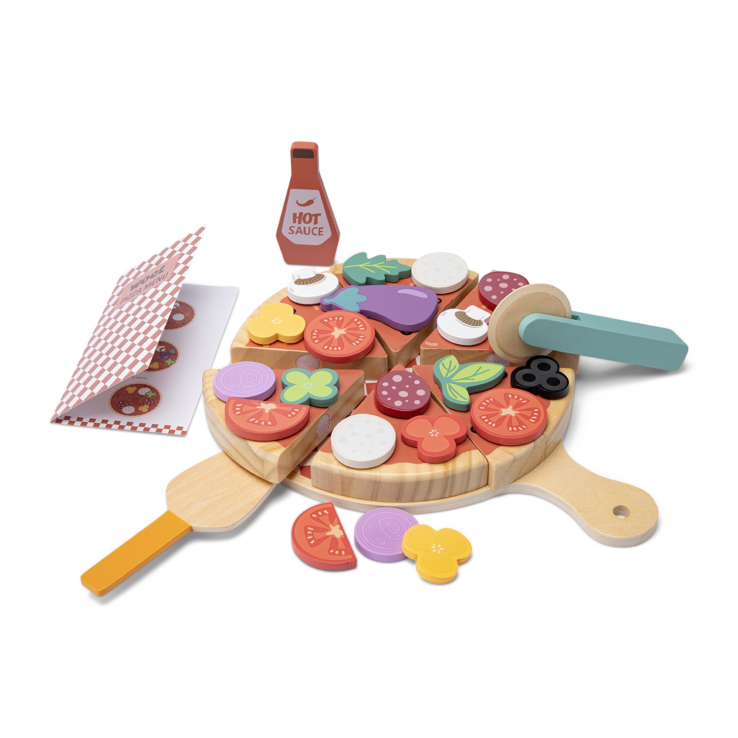 Ensemble pizza pour jouer, NEW CLASSIC TOYS