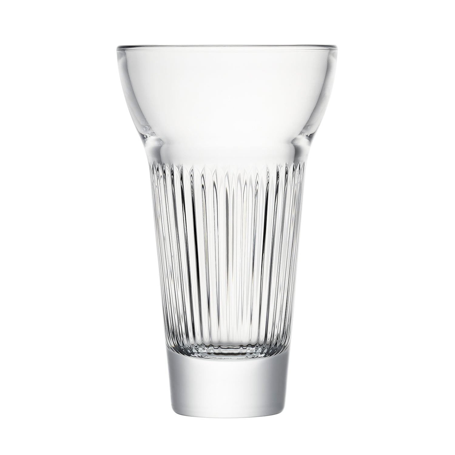 Lot de 6 Verres à pastis MARIUS CALANQUES Strié bas - Made in France, LA ROCHERE