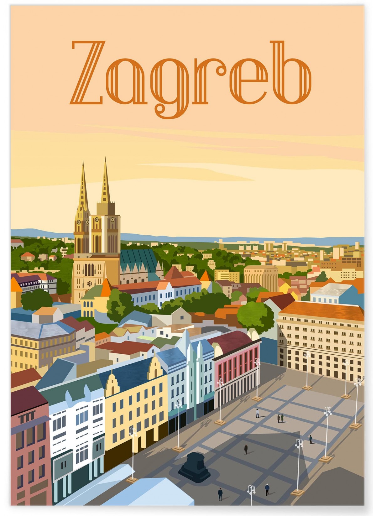 Affiche ville Zagreb, L'AFFICHERIE