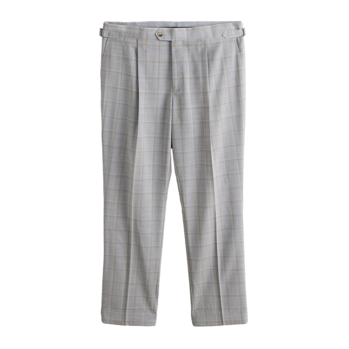 Pantalon costume laine italienne à carreaux signature, NEXT