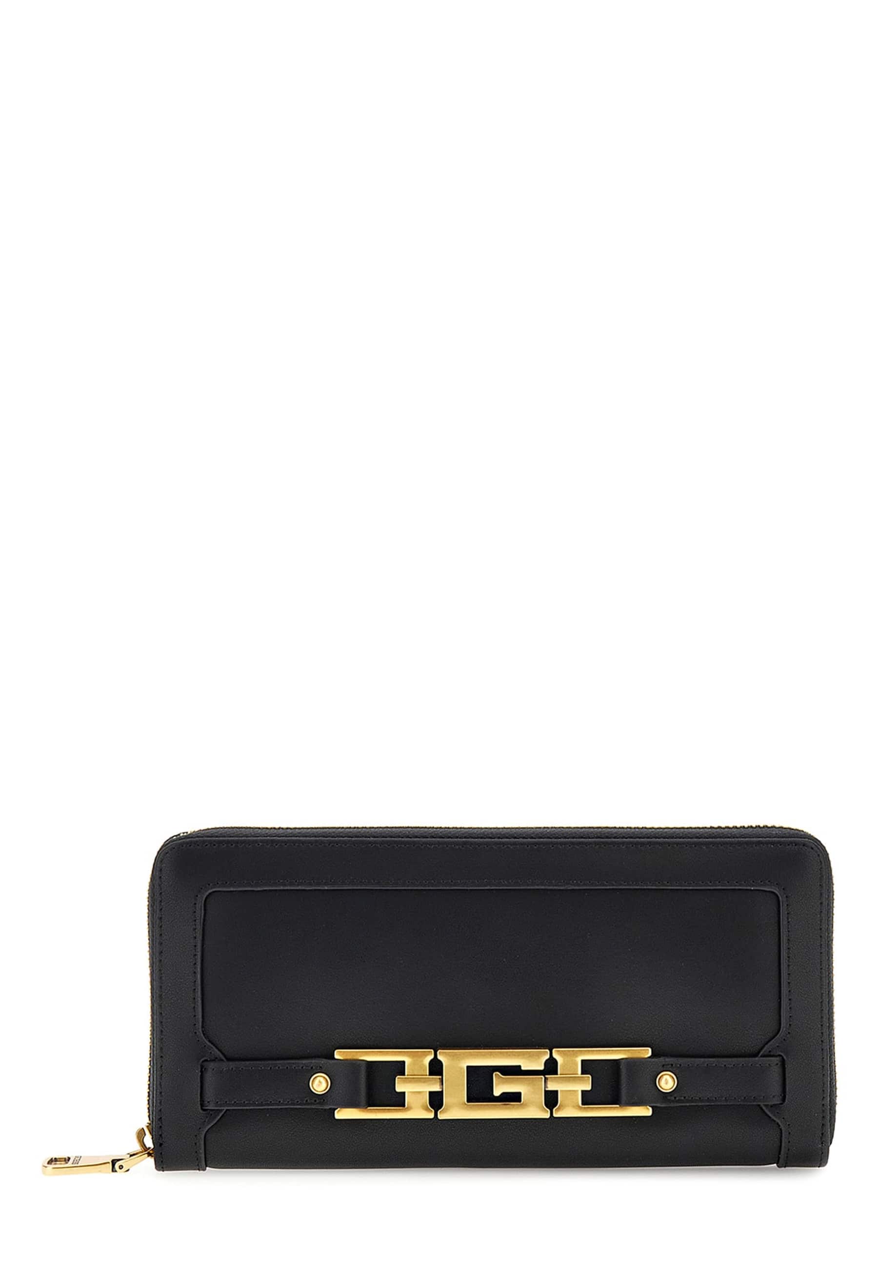 Portefeuille Cristina En Cuir Véritable, GUESS