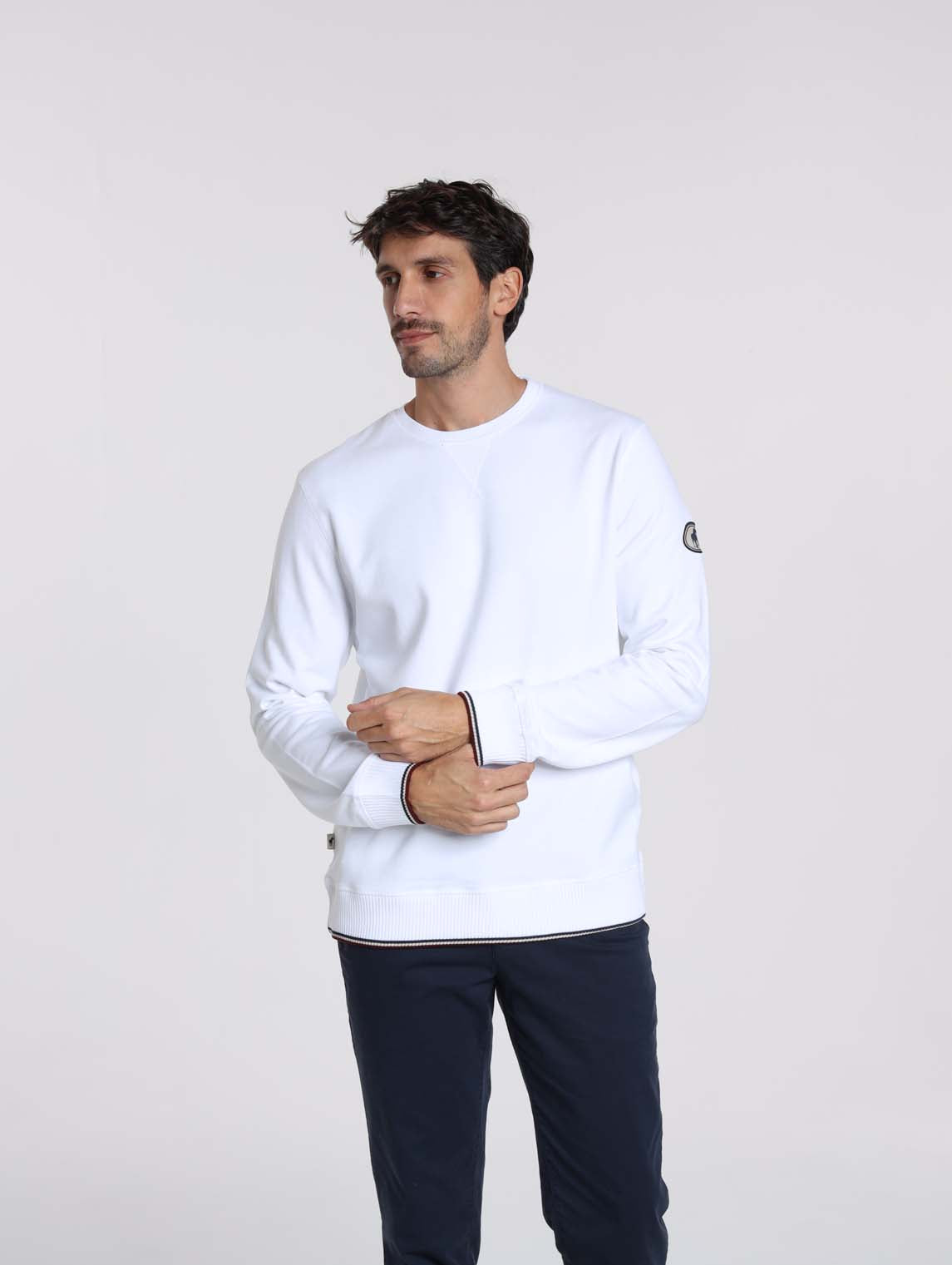 Sweat manches longues coton SARLAT, GENTLEMAN FARMER