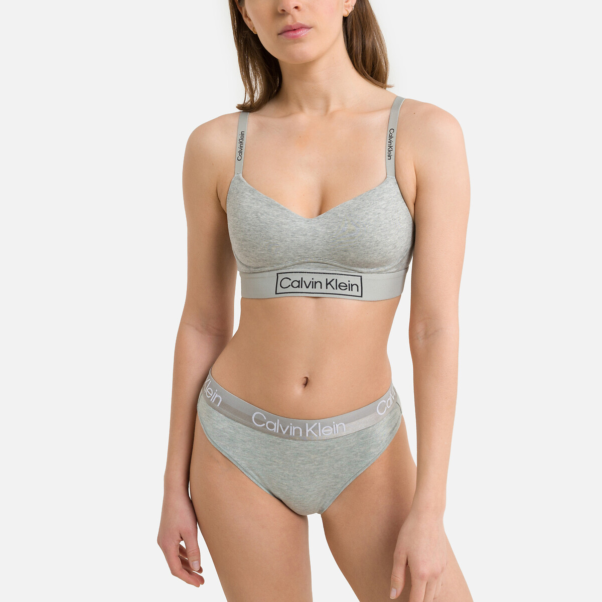 Calvin Klein Future Shift Unlined Bralette With Contrast, 47% OFF
