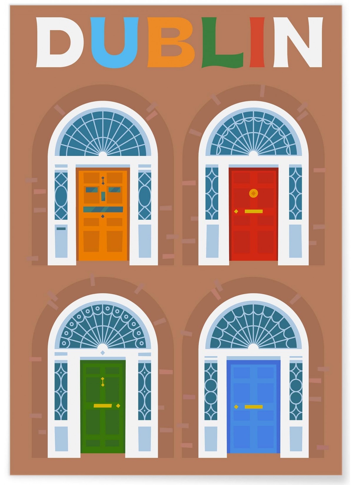 Affiche ville Dublin 2, L'AFFICHERIE