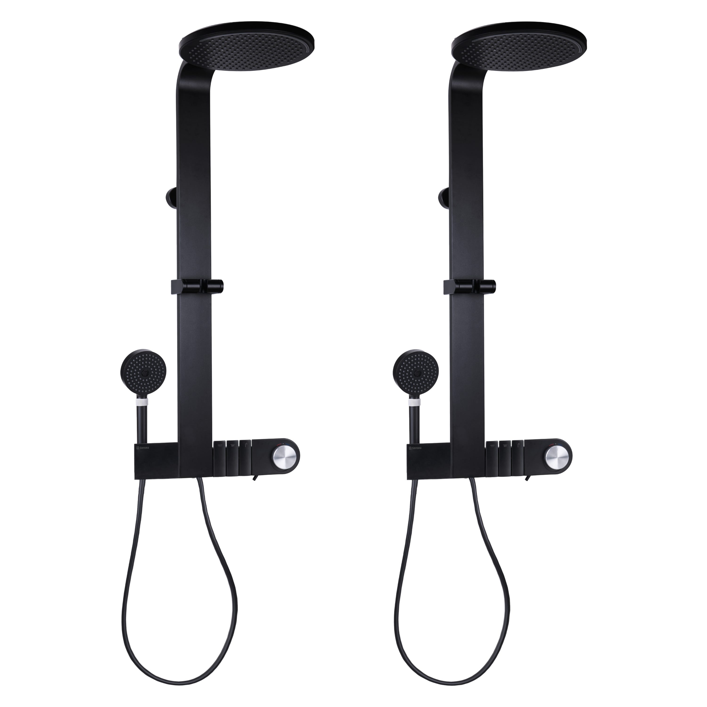 Lot de 2 colonnes de douche avec mitigeur, NEO, SENSEA