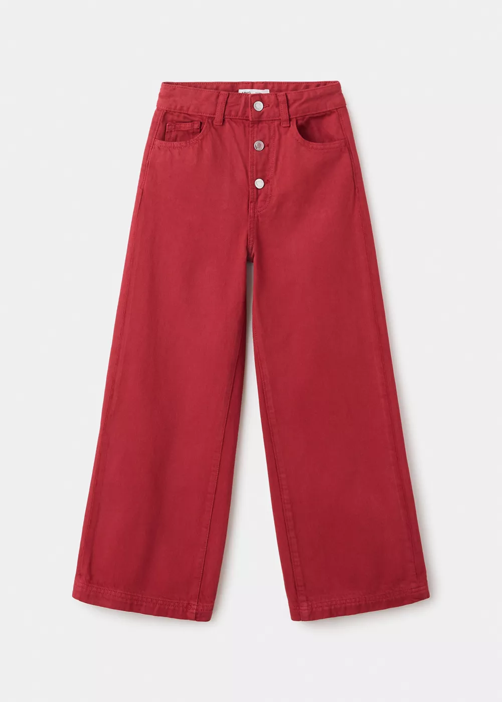 Jean large à boutons, MANGO KIDS