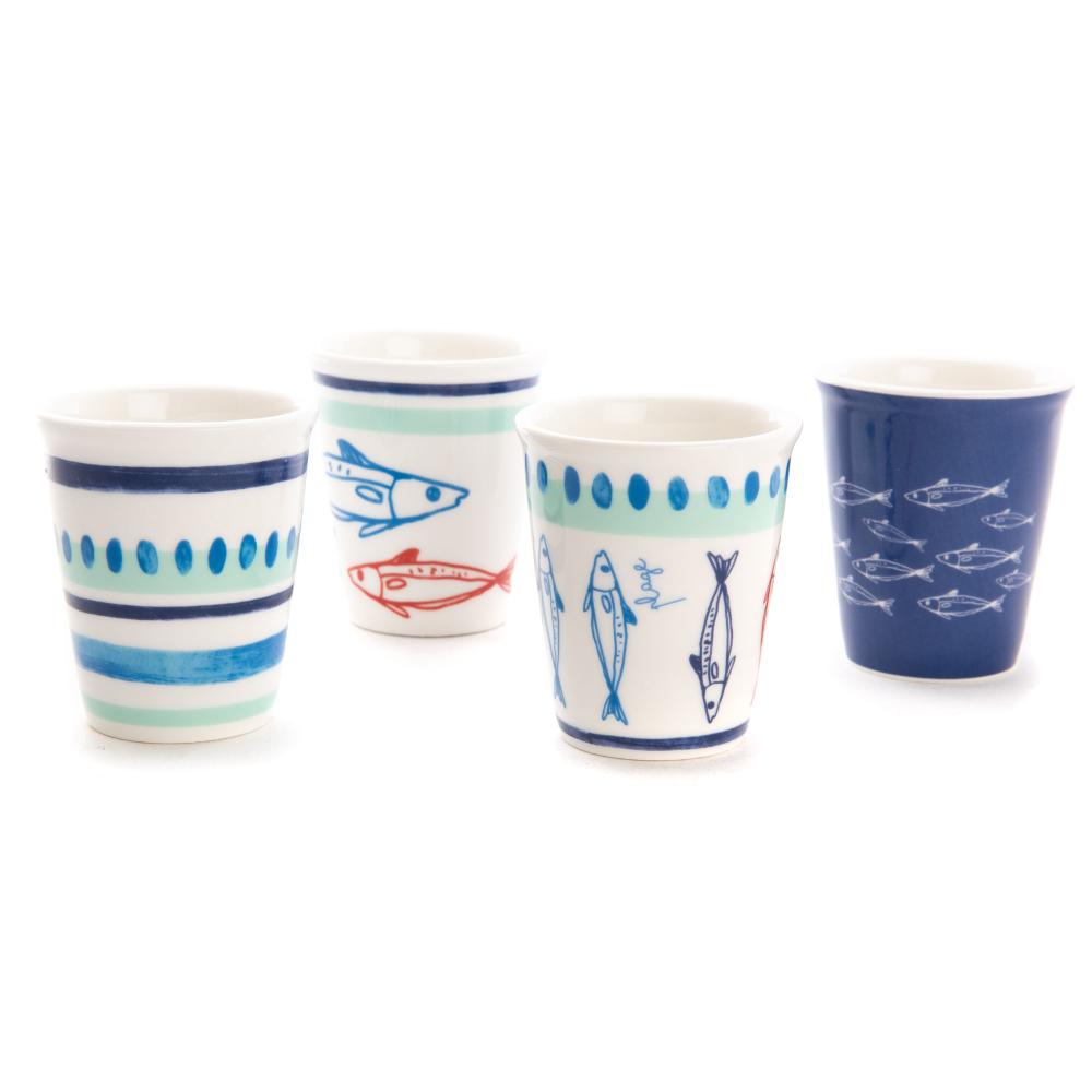 Coffret 4 tasses expresso Arial, AMADEUS