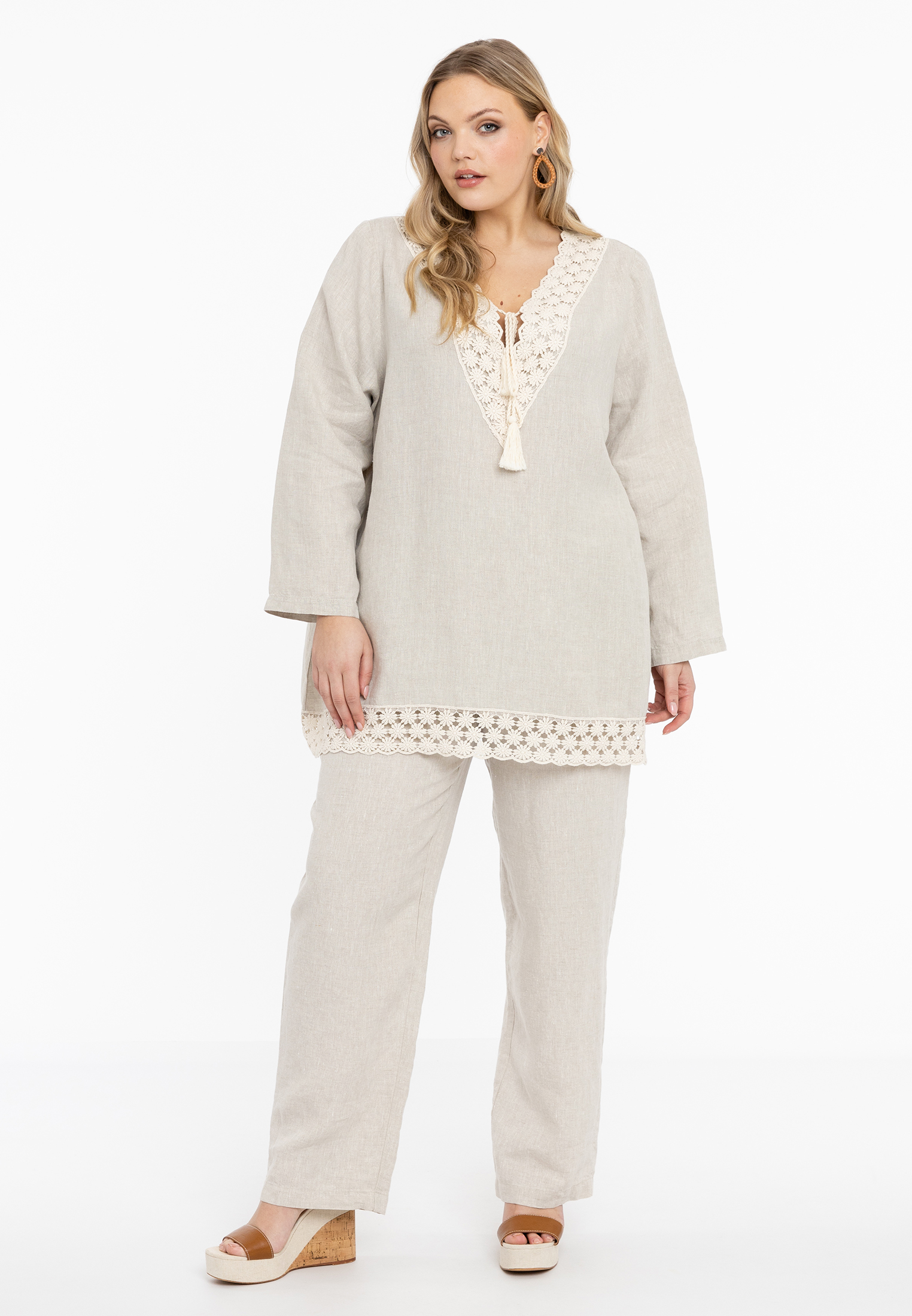 Pantalon lin, YOEK