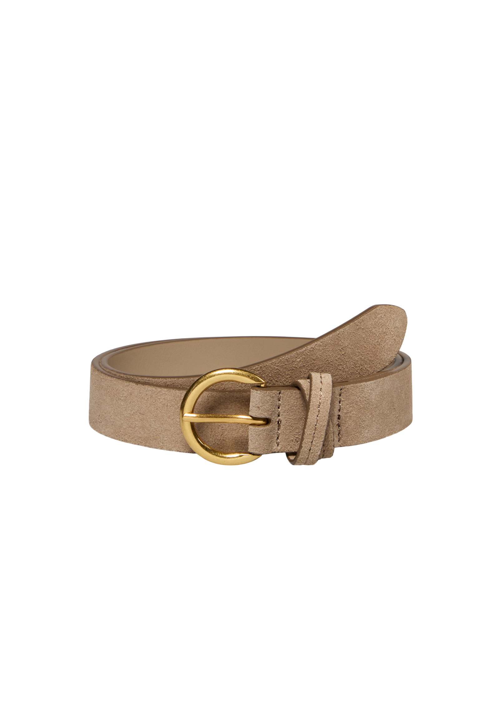 Ceinture avec boucle ronde en laiton, MARC O'POLO