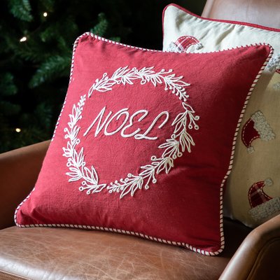 Noel Christmas Cushion Cover SO'HOME