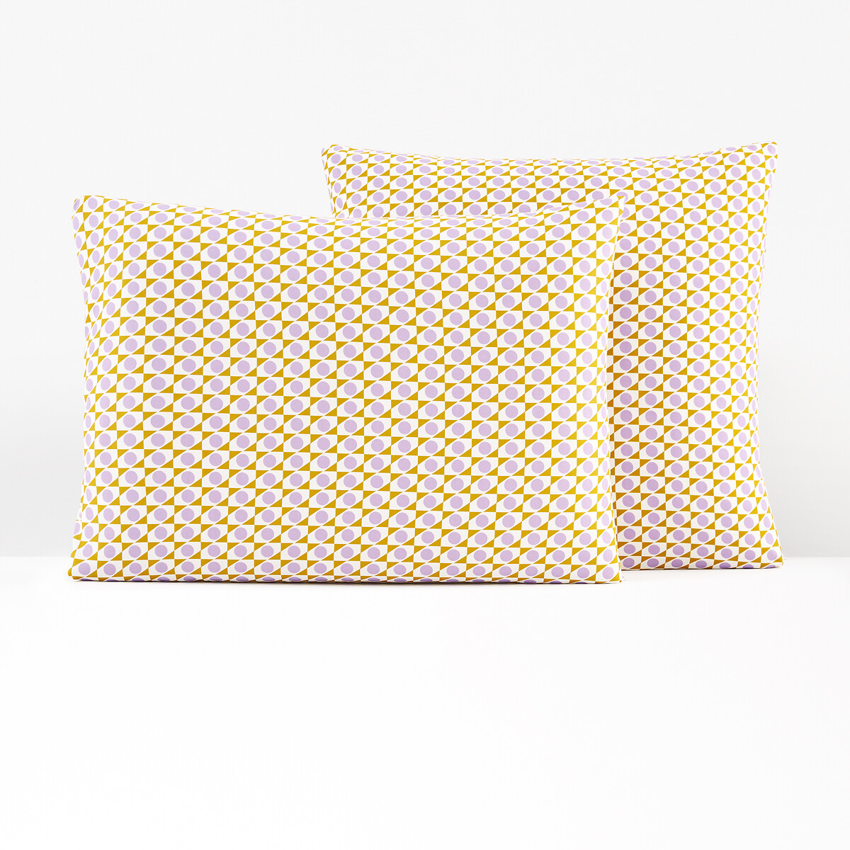 Cassie Geometric 100% Cotton Pillowcase
