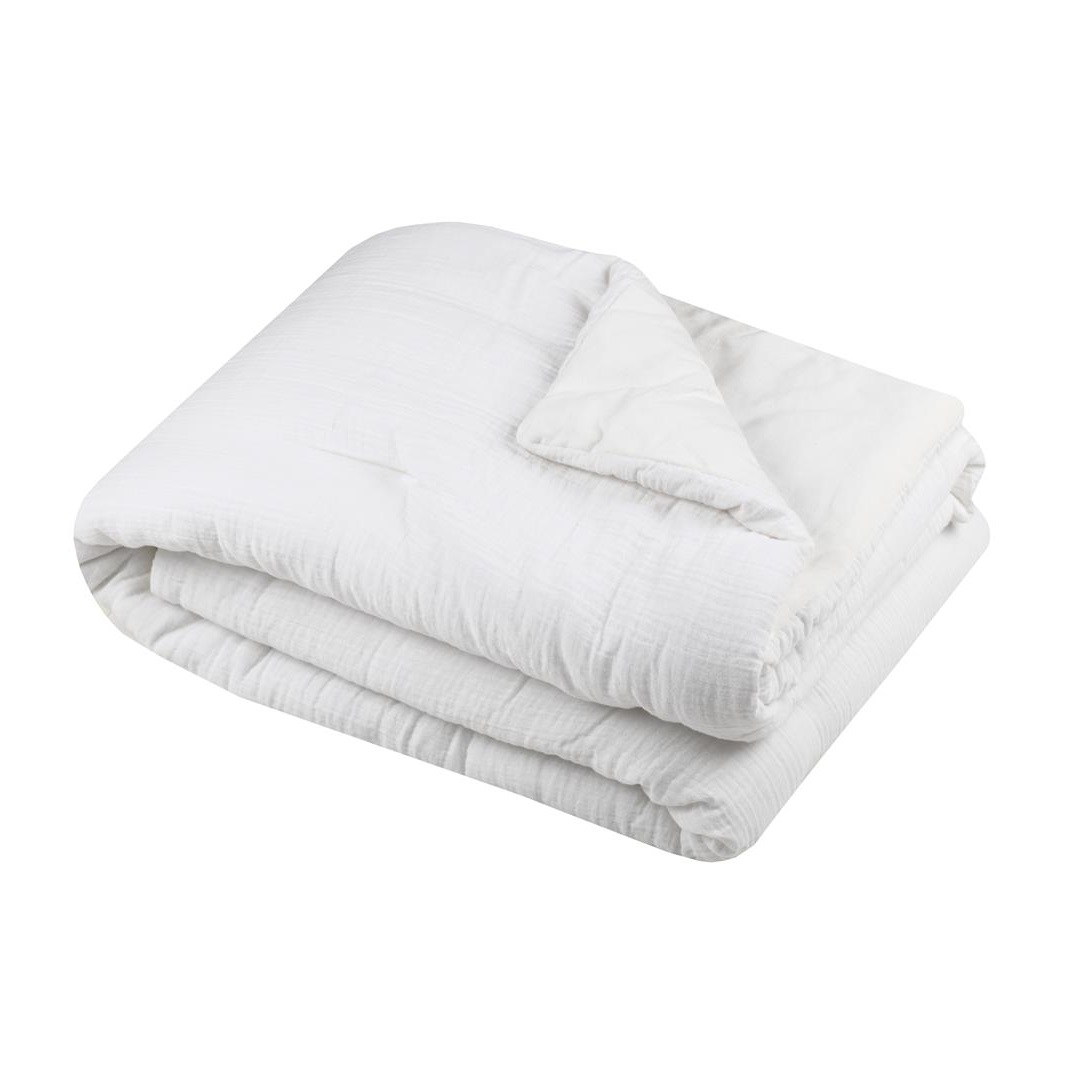 Plaid ou Edredon en gaze de coton Colors, EDEN