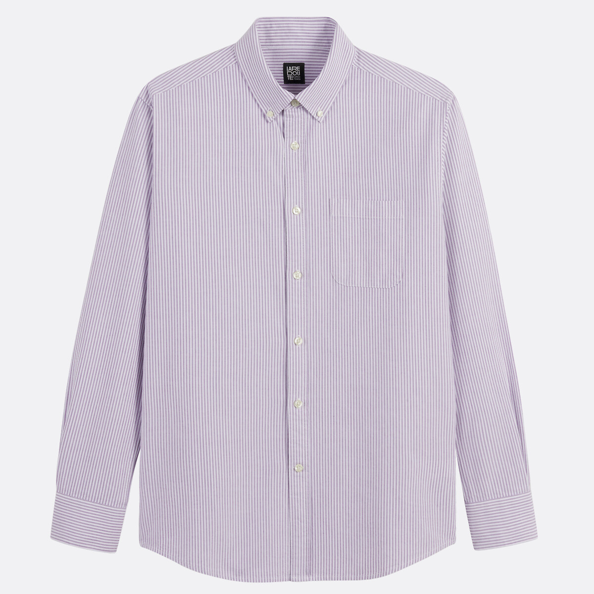 Chemise Oxford droite rayée, Signature GILLES, LA REDOUTE COLLECTIONS