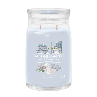 Signature Large Jar A Calm and Quiet Place YANKEE CANDLE