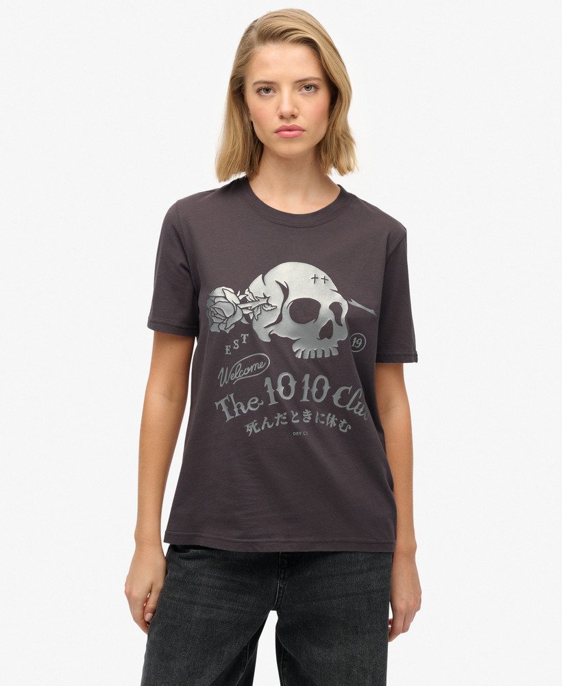 T-shirt Super Skull, SUPERDRY