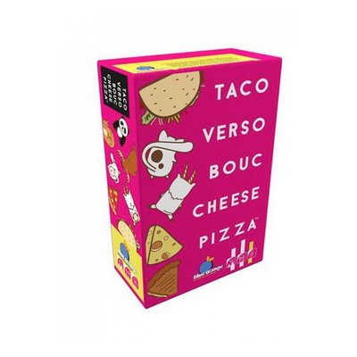 Taco Verso Bouc Cheese Pizza le jeu de rapidite BLUE ORANGE