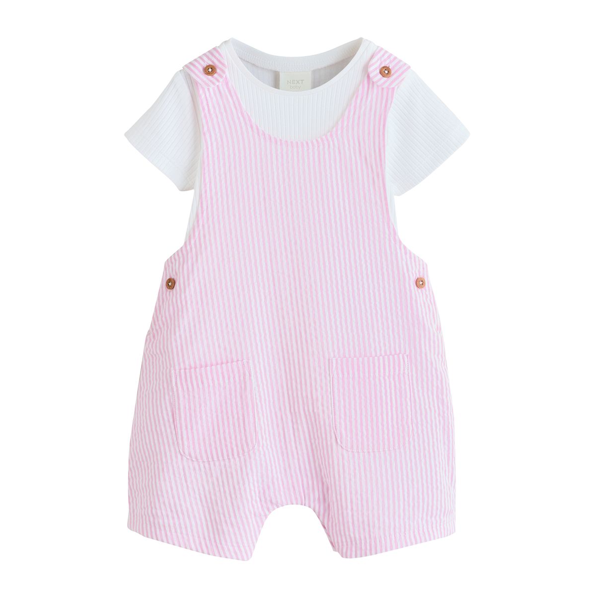 Ensemble body et salopette bébé, 2 pièces, NEXT
