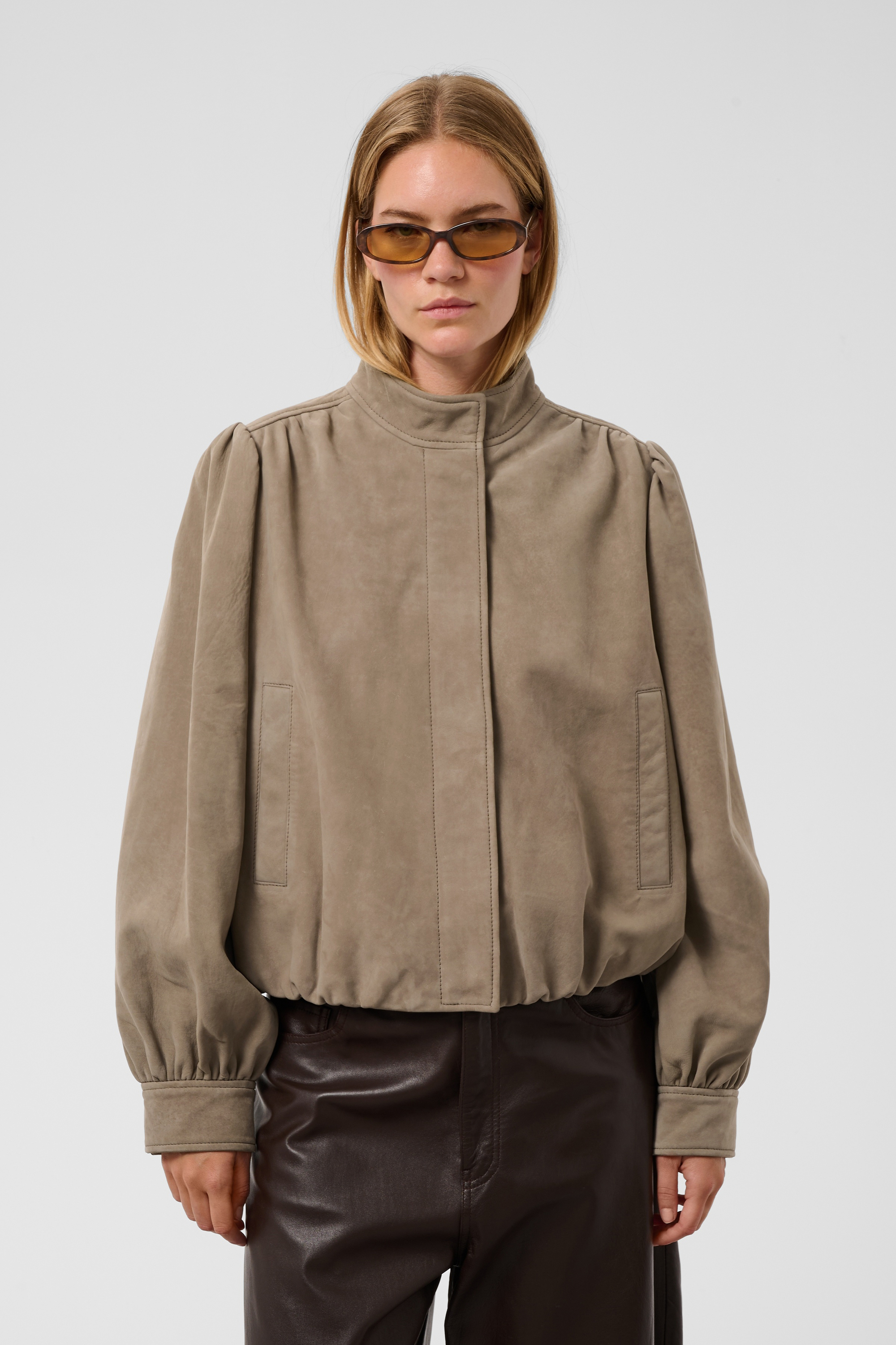 Veste en cuir, SOAKED IN LUXURY