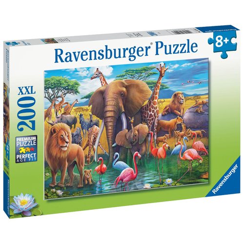 Ravensburger - puzzle enfant - puzzle 200 p xxl - en plein safari - dès 8  ans - 13292 Ravensburger