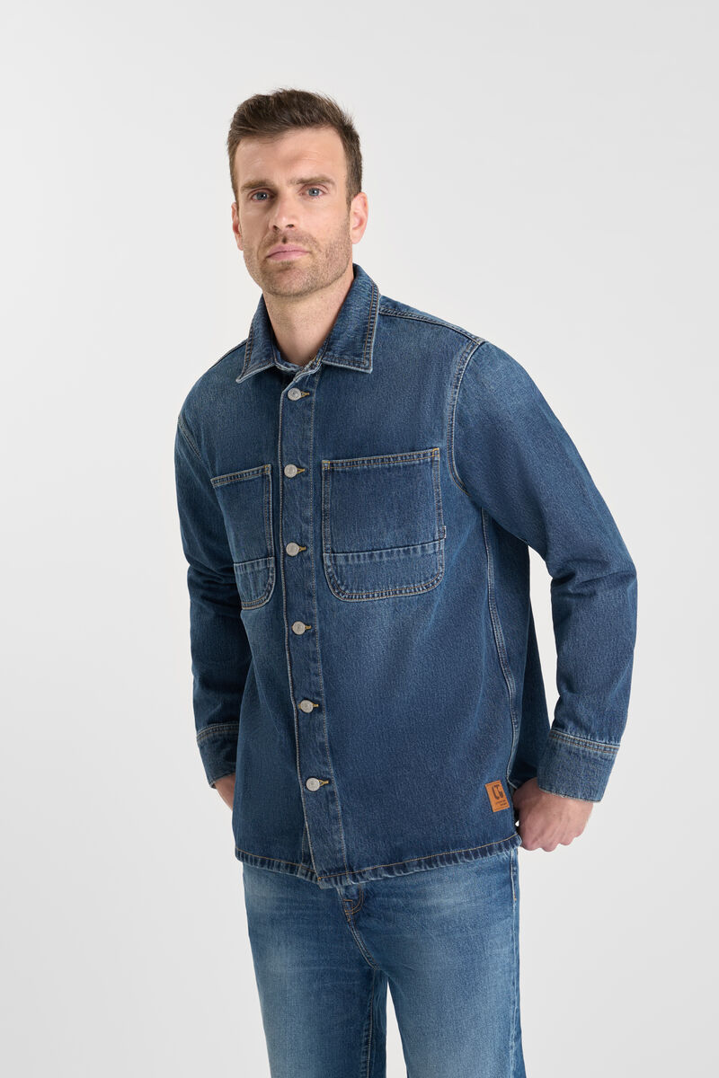 Chemise en jeans HISA, LE TEMPS DES CERISES