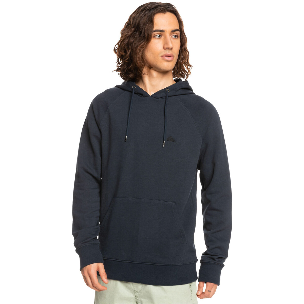 Essential raglan hoodie in cotton mix Quiksilver | La Redoute