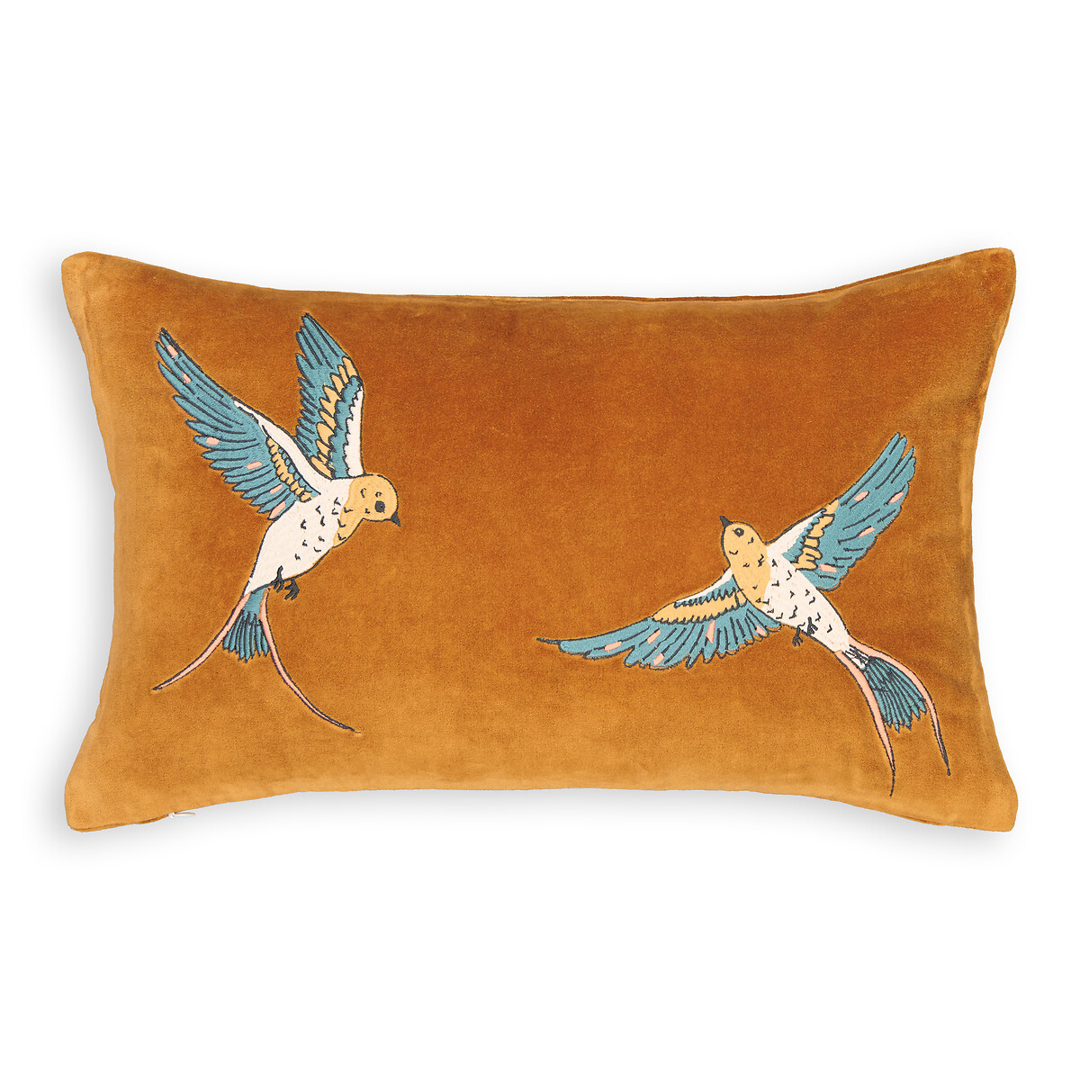 Housse De Coussin Rectangulaire Envol E Sauvage Caramel Apaches X La Redoute Interieurs La