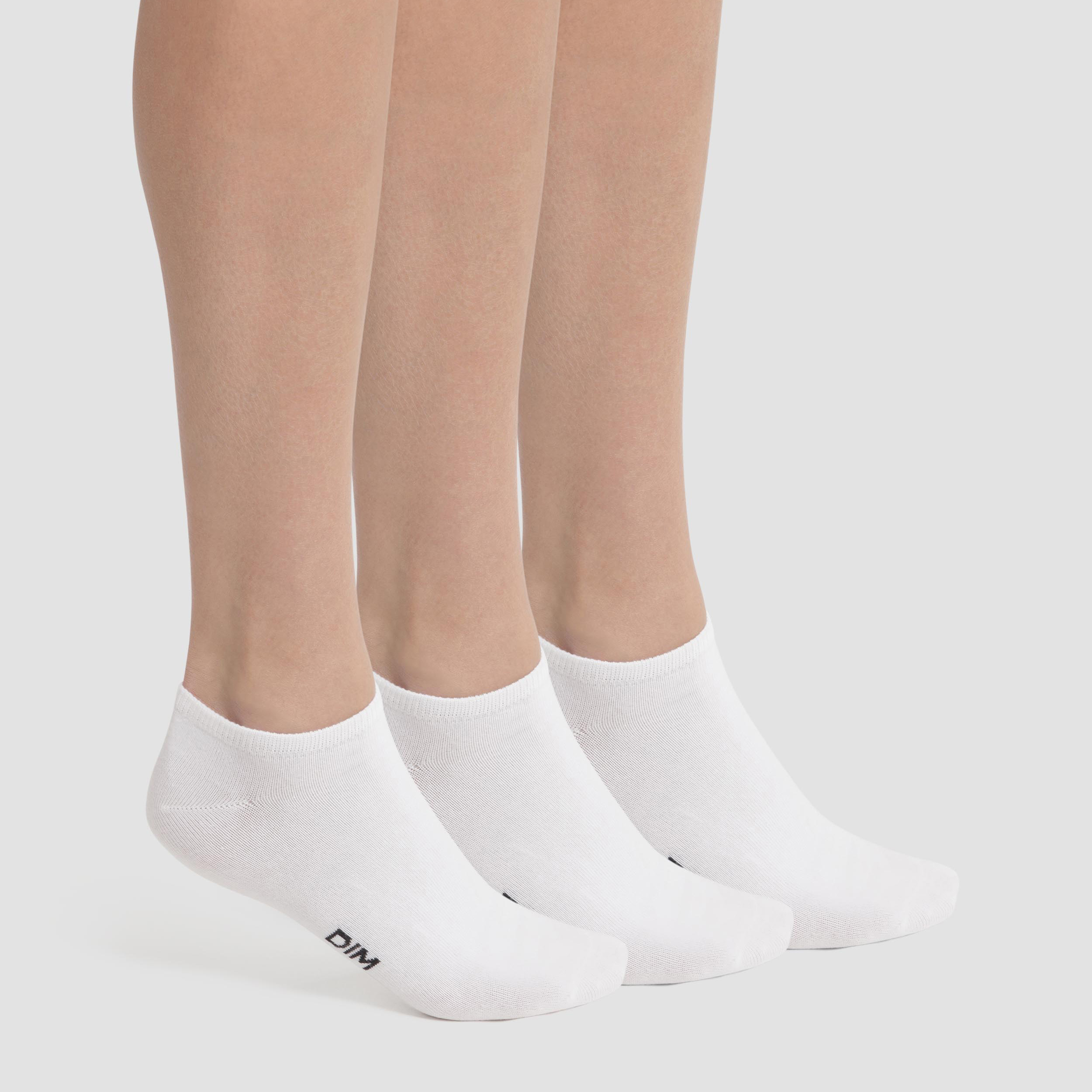 Lot de 3 paires de chaussettes Coton, DIM