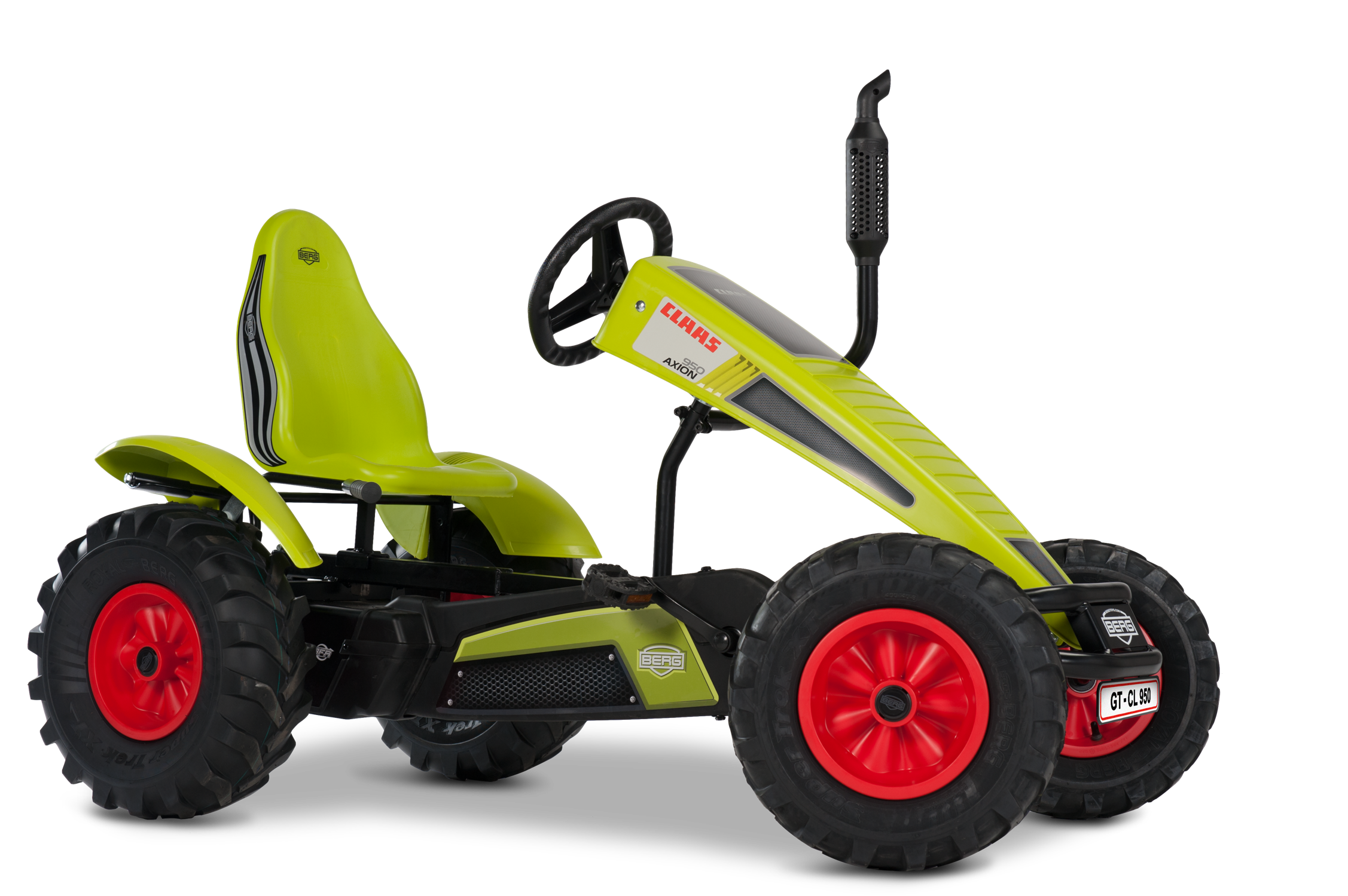 Kart à Pédales pour Enfants, 5+ Ans, XL CLAAS BFR-3, BERG TOYS