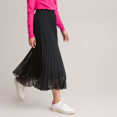 Recycled Pleated Midaxi Skirt LA REDOUTE COLLECTIONS
