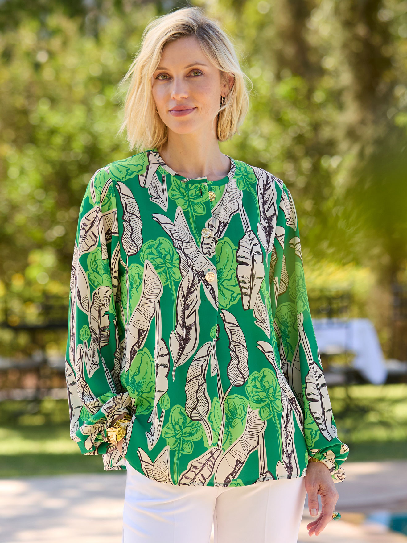 Blouse encolure ronde femme, DAXON