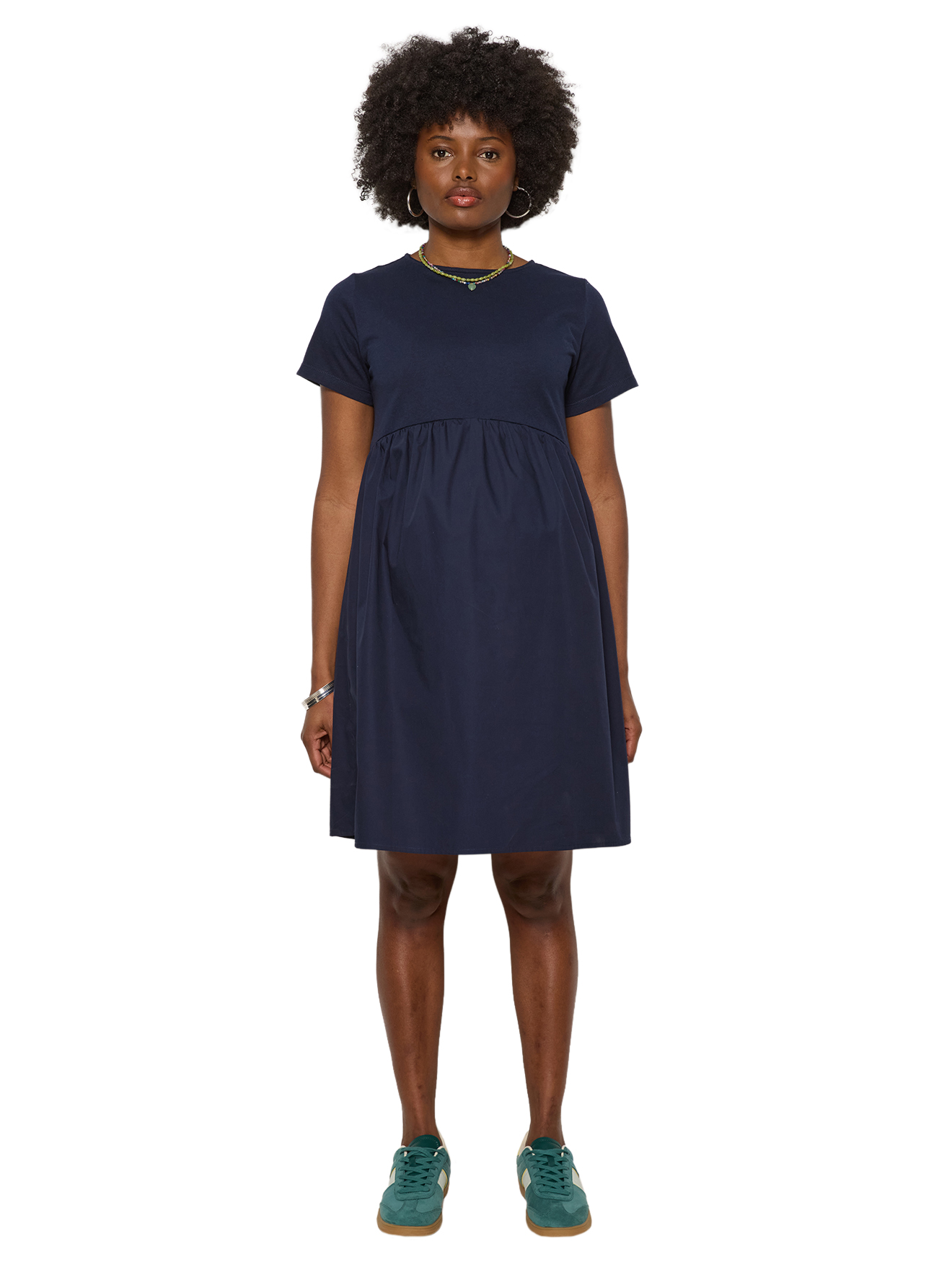 Robe bi-matière grossesse allaitement, VERTBAUDET