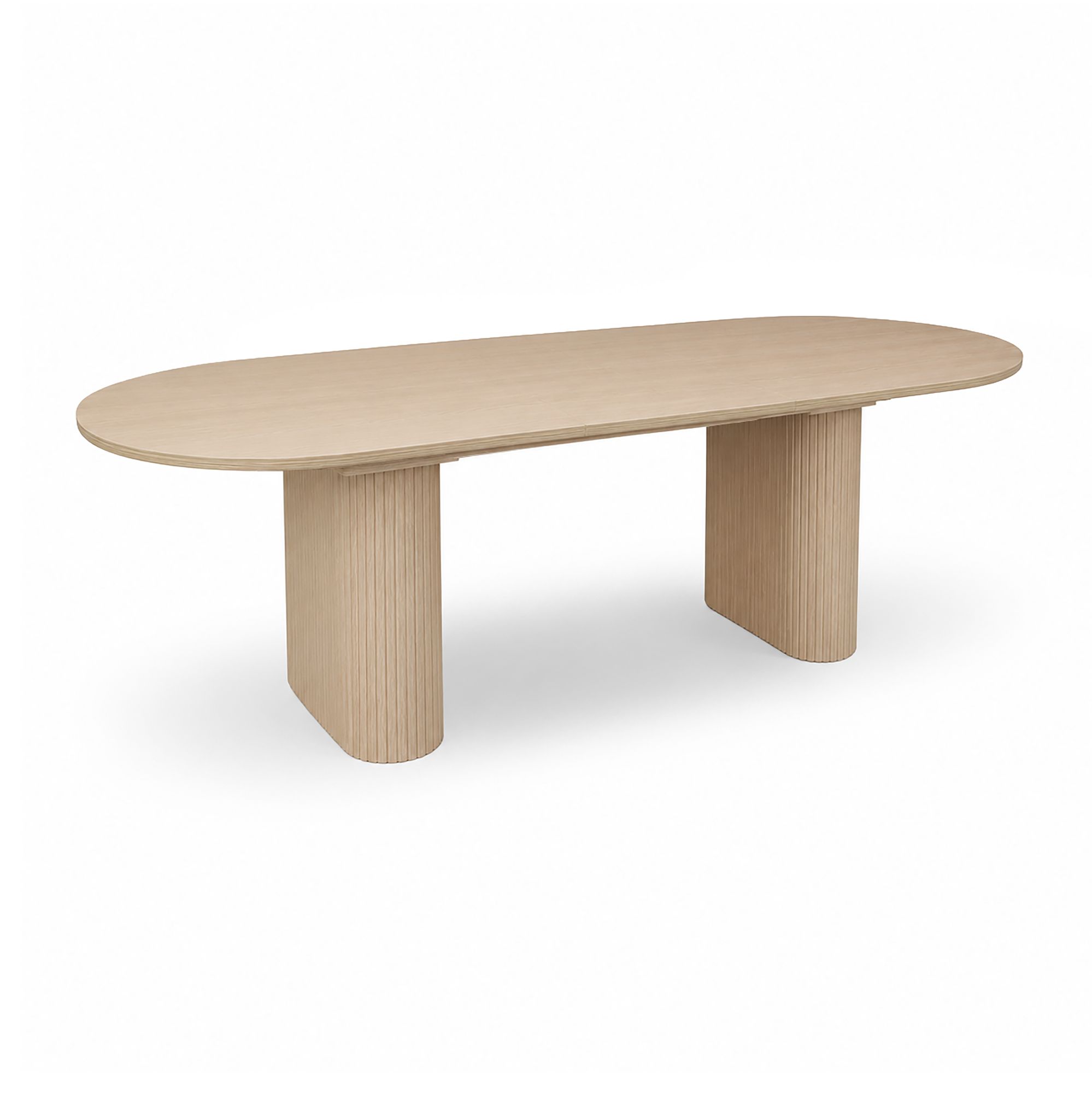Table extensible 180-230cm en bois effet naturel, NOCERA, NOW'S HOME