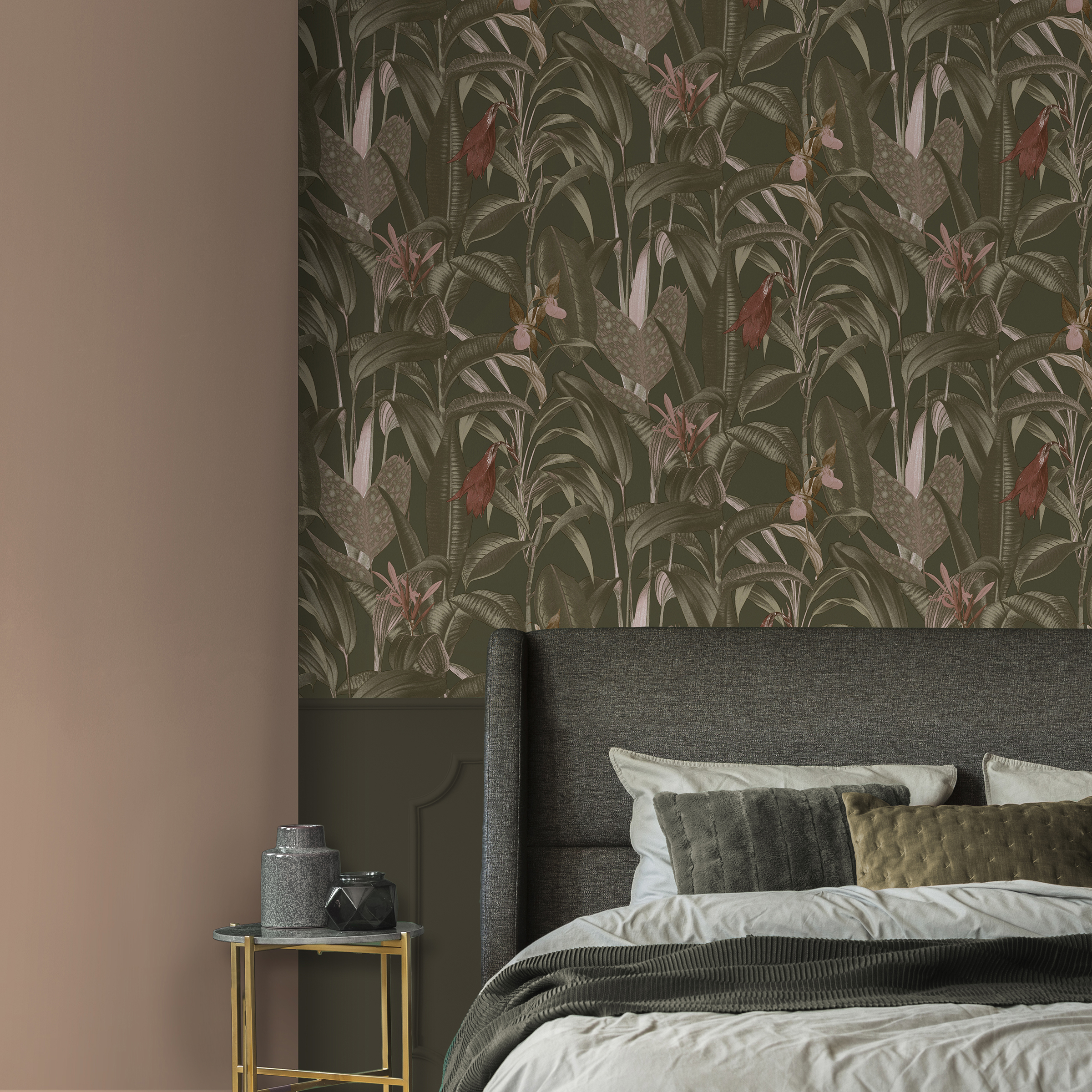 Papier peint LOOKS Feuilles tropicales, LOOKS BY WOLFGANG JOOP