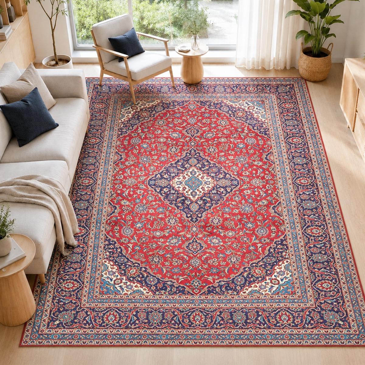 Tapis d'orient au motif oriental, noué à la main, ARDAKAN 1, UN AMOUR DE TAPIS