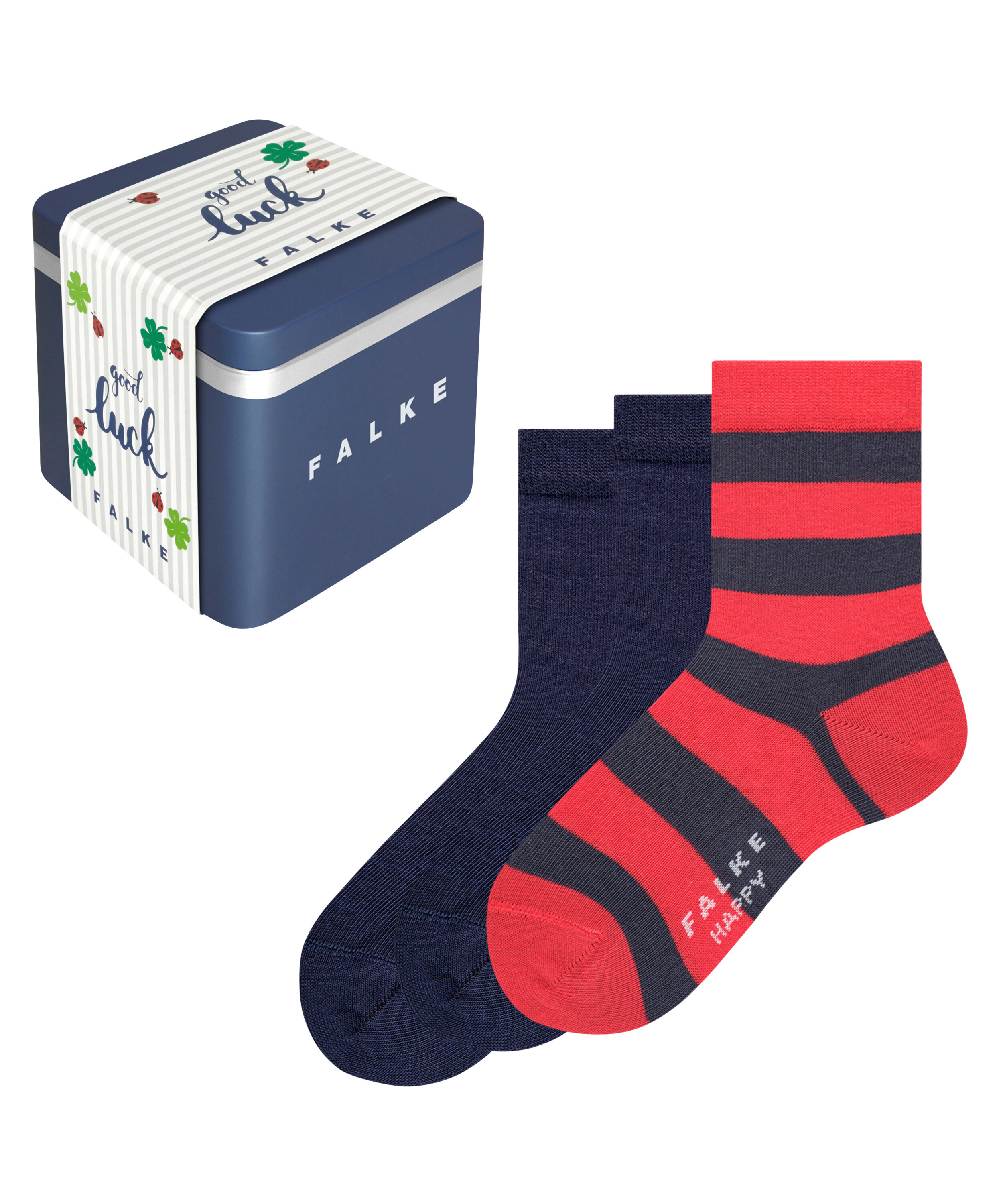 Chaussettes Happy Giftbox 3-Pack Coton, FALKE