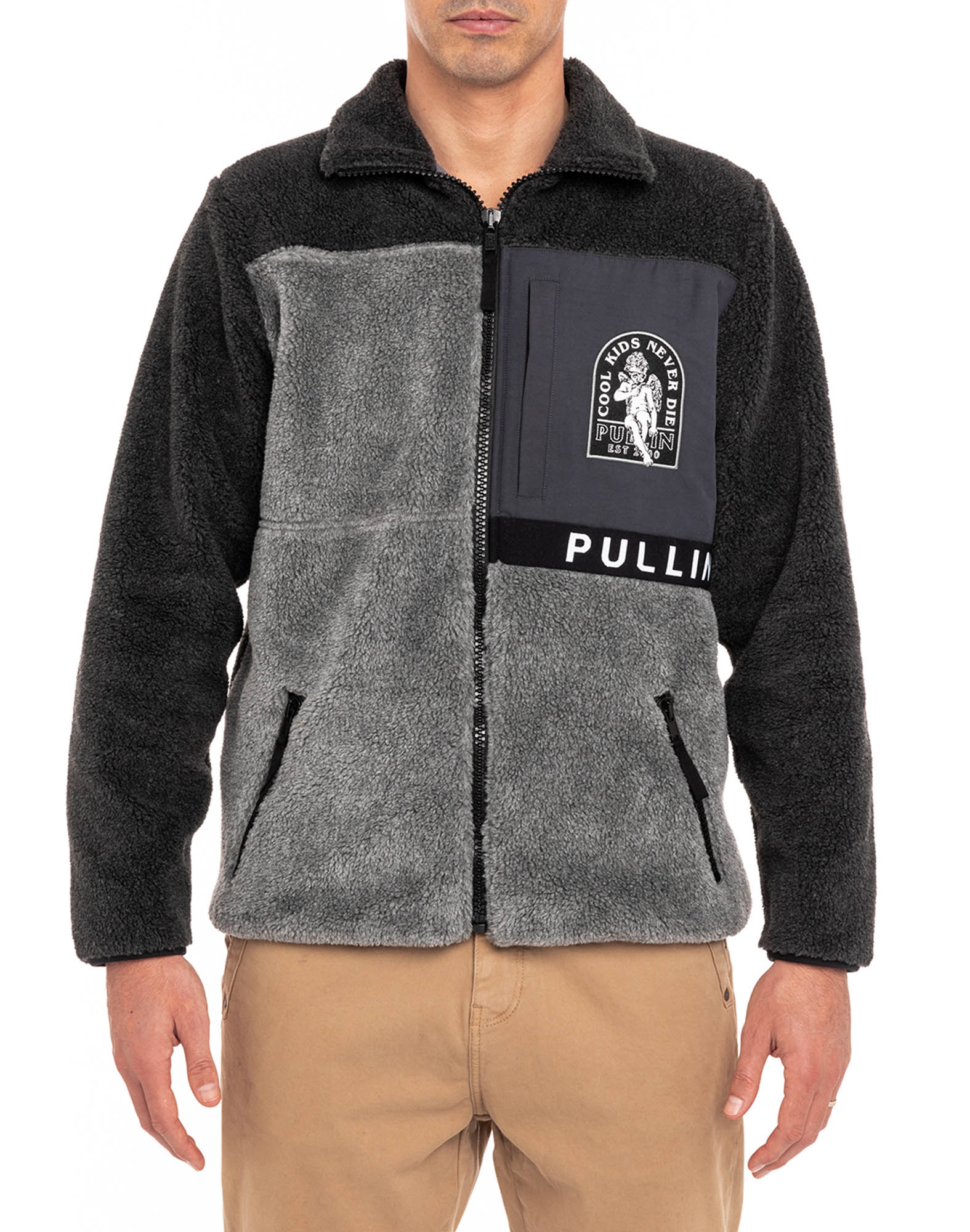 VESTE SHERPA COOLKIDS, PULLIN
