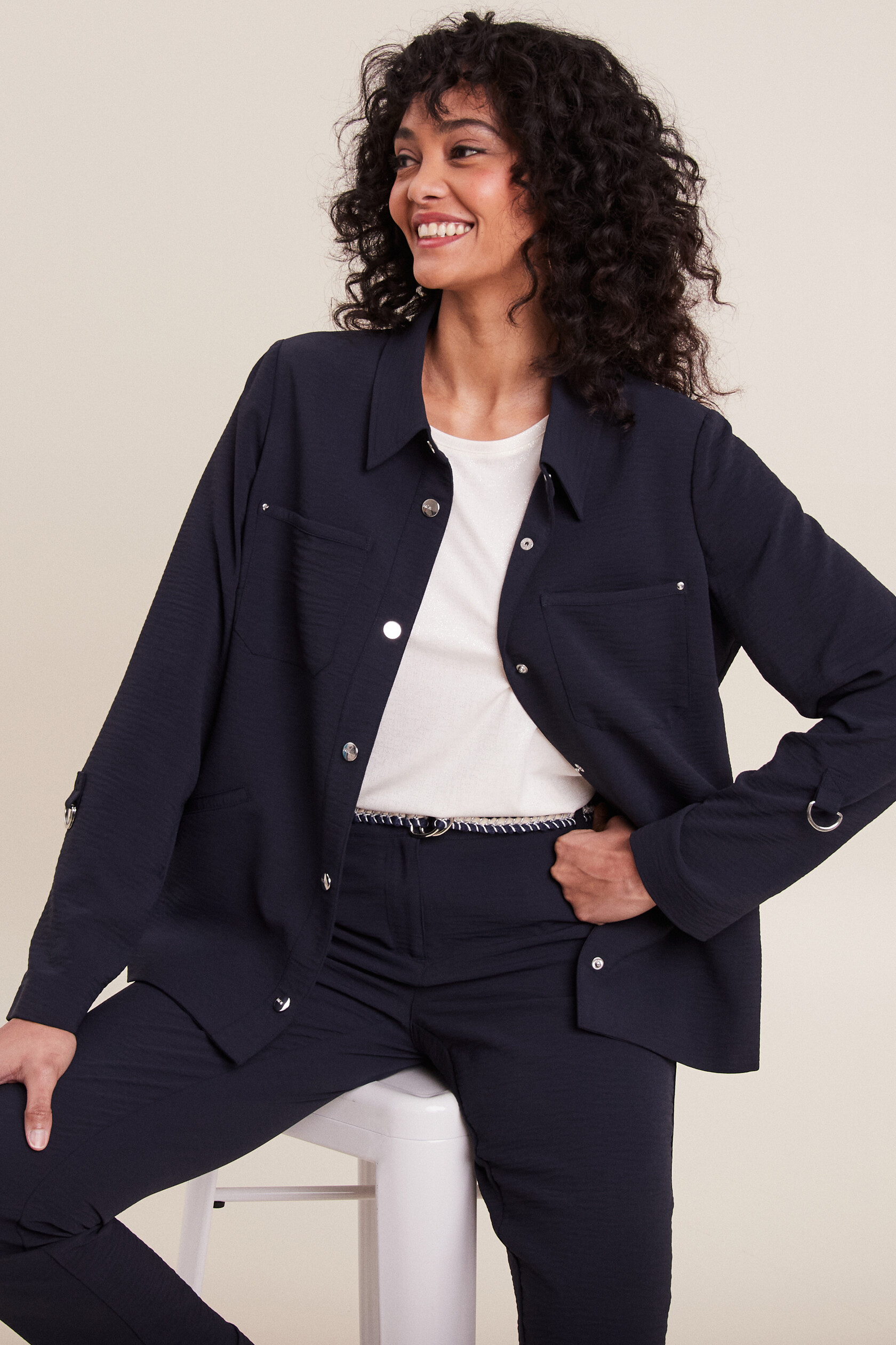 Veste cintrée boutonnée, BREAL