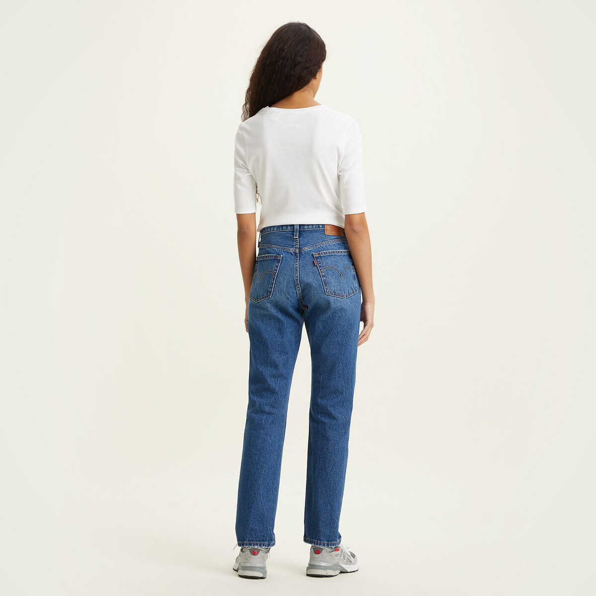 501® original straight jeans in mid rise Levi's | La Redoute